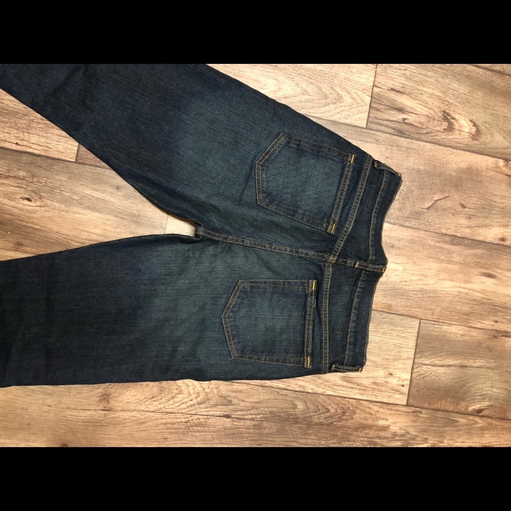 George Dark Wash Straight Leg Jeans | Classic 5-Pocket Denim | 32x34 - Picture 5 of 6